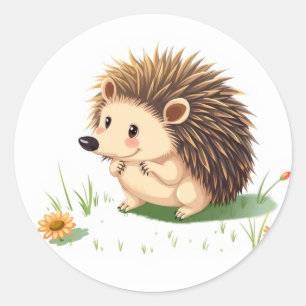 Egel-Stickers Ronde Sticker