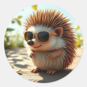 Egel-Stickers Ronde Sticker
