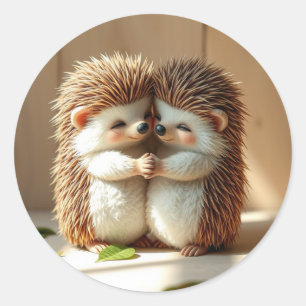 Egel-Stickers Ronde Sticker