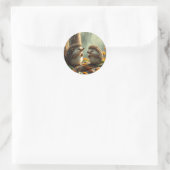 Egel-Stickers Ronde Sticker (Tas)