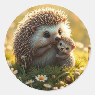 Egel-Stickers Ronde Sticker