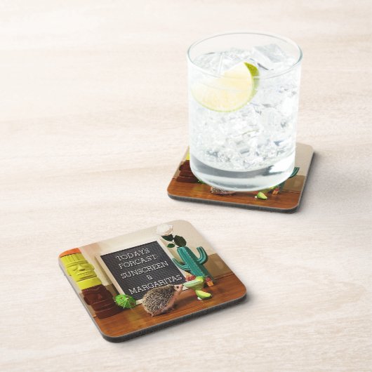 Egel Sunscreen en Margaritas Bier Onderzetter (Rechterzijde)