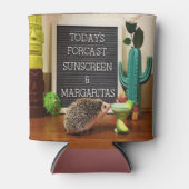 Egel Sunscreen en Margaritas Blikjeskoeler (Voorkant)
