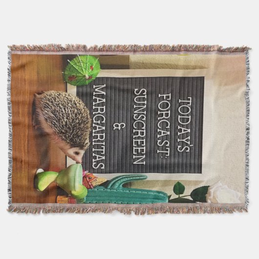 Egel Sunscreen en Margaritas Deken (Voorkant)