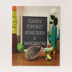 Egel Sunscreen en Margaritas Legpuzzel