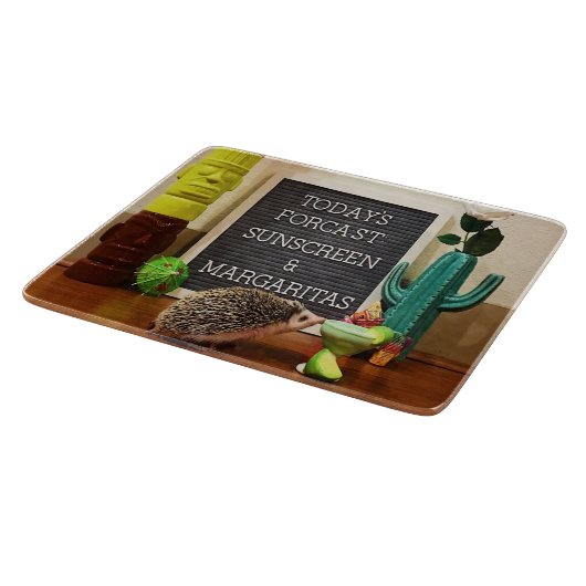 Egel Sunscreen en Margaritas Snijplank (Hoek)