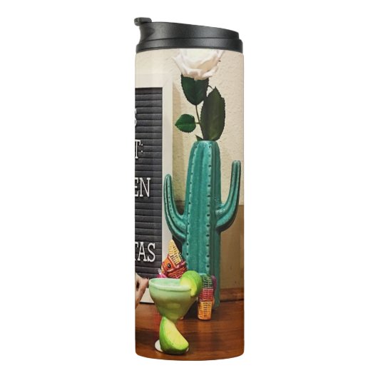 Egel Sunscreen en Margaritas Thermosbeker (Geroteerd rechts)