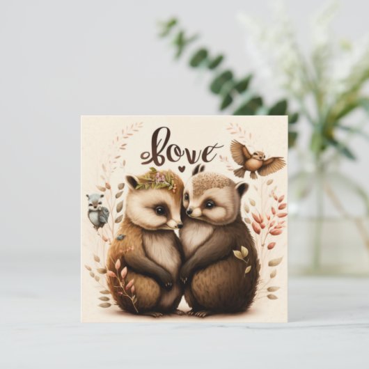 egel uit liefde (Staand voorkant)