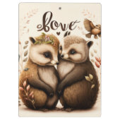 egel uit liefde klembord (Achterkant)