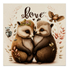 egel uit liefde poster