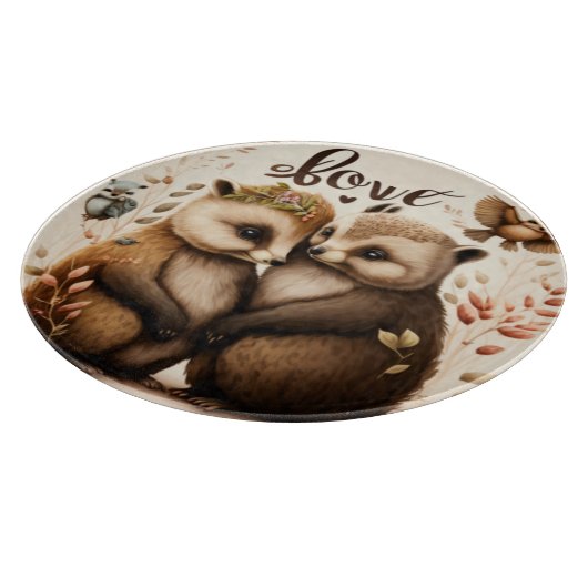 egel uit liefde snijplank (Hoek)