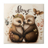 egel uit liefde tegeltje (Voorkant)