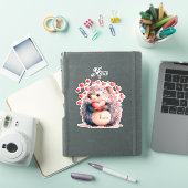 Egel-Valentijn Sticker (iPad Cover)