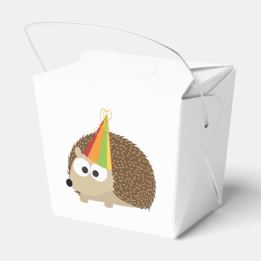 Egel van partij bedankdoosjes (Achterkant)