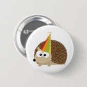 Egel van partij ronde button 5,7 cm (Voorkant /achterkant)