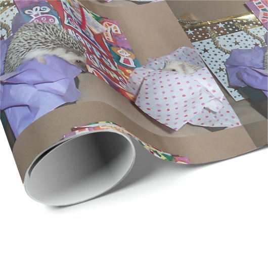 Egel-verpakkingspapier voor kerstmis cadeaupapier (Rol Hoek)