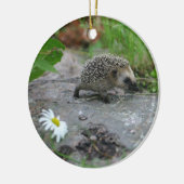 Egel-versiering - aanpasbaar keramisch ornament (Links)