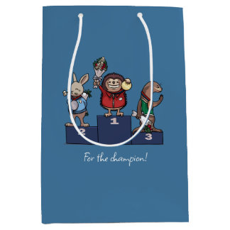 Egel Voor De Kampioen! Goed Gedaan Cadeau Kunstwer Medium Cadeauzakje