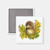 Egel Waterverf Gedrukte Fancy koelkast Magneet (Voorkant / Achterkant)