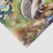 Egel Waterverf Schattige Tissuepapier (Detail)