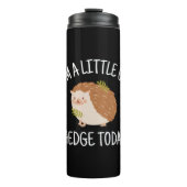 Egel weinig op Hedge Today Thermosbeker (Voorkant)