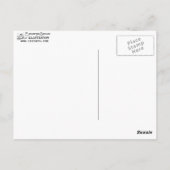 Egel Yum Briefkaart (Achterkant)