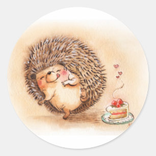 Egel Yum Ronde Sticker