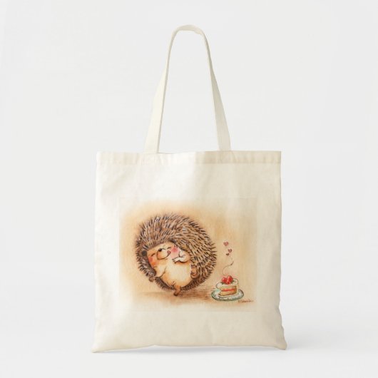 Egel Yum Tote Bag (Voorkant)