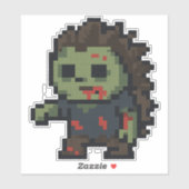 Egel Zombie 6x6 Sticker (Vel)