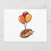 egelballonnen briefkaart (Voorkant)