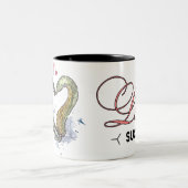 Egelliebe die Tasse! Tweekleurige Koffiemok (Center)