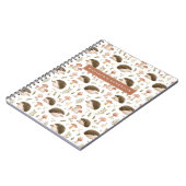 Egelnotebook en Paddenstoelen Notitieboek (Linkerzijde)