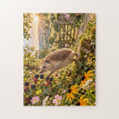 Egelontstuin Egels Ontwerp Legpuzzel (Verticaal)
