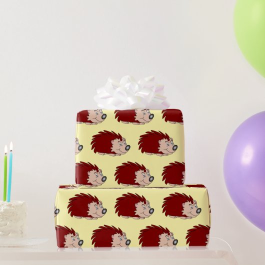 Egelontwerp achtergrond in elke kleur cadeaupapier (Feestgeschenken)