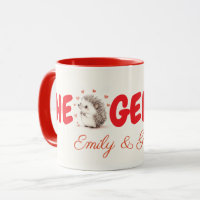 Egels! Aangepaste Hedgehog Coffee Mok, Tea