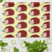 Egels Design Elke Kleur Achtergrond Theedoek (Gevouwen)