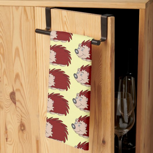 Egels Design Elke Kleur Achtergrond Theedoek (Derde Gevouwen)