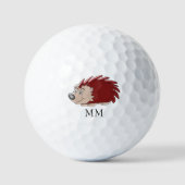 Egels Design Geborduurd Monogram Golfballen (Voorkant)