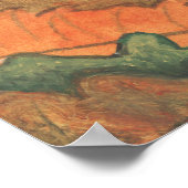 Egels die met elkaar praten Illustratie Poster (Hoek)