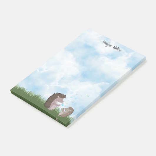 Egels en balletjes post-it® notes (Schuin)