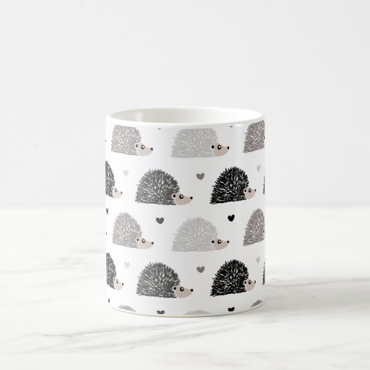 Egels en harten koffiemok (Center)