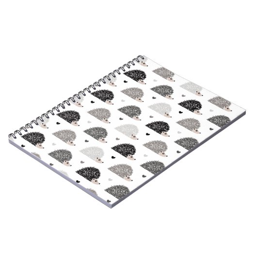 Egels en harten notitieboek (Linkerzijde)