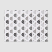 Egels en harten tissuepapier (Voorkant)