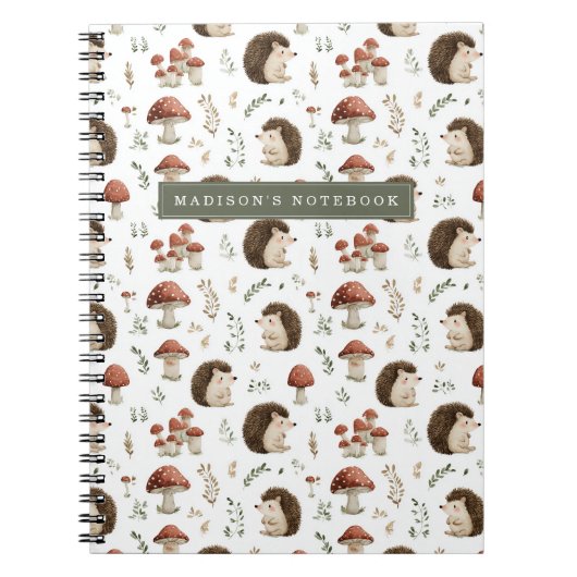 Egels En Paddenstoelen Notitieboek (Voorkant)