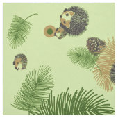 Egels en Pinecones Stof (Swatch)