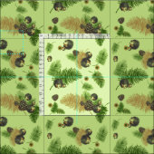 Egels en Pinecones Stof (Delen)