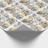 Egels en vrienden douchegordijn cadeaupapier (Hoek)