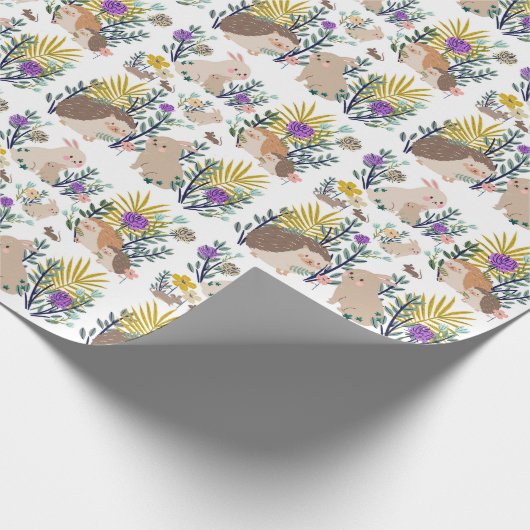 Egels en vrienden douchegordijn cadeaupapier (Hoek)