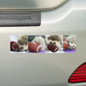 Egels Football afspelen Bumpersticker (Op auto)