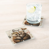 Egels in het Onderzetter van de liefde (Schuin)